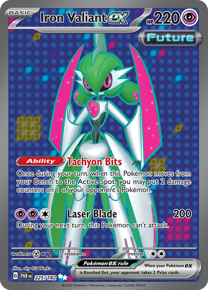 Iron Valiant ex (225/182) [Scarlet &amp; Violet: Paradox Rift] 