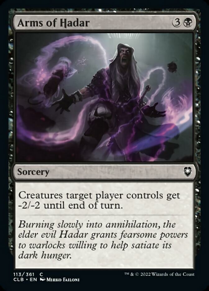 Arms of Hadar [Commander Legends: Battle for Baldur's Gate] 