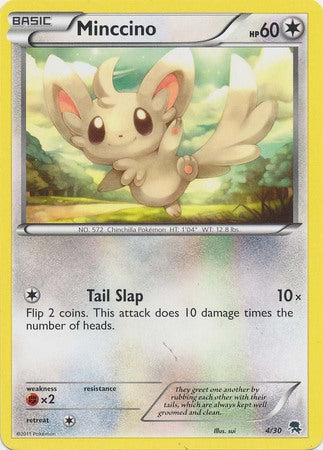 Minccino (4/30) [Black &amp; White: Trainer Kit - Zoroark] 