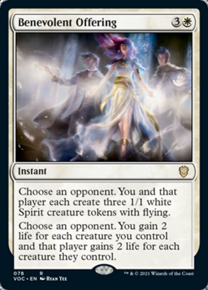 Benevolent Offering [Innistrad: Crimson Vow Commander] 