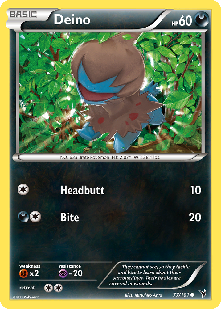 Deino (77/101) [Black &amp; White: Noble Victories] 