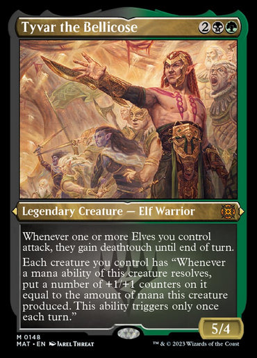 Tyvar the Bellicose (Foil Etched) [March of the Machine: The Aftermath] 