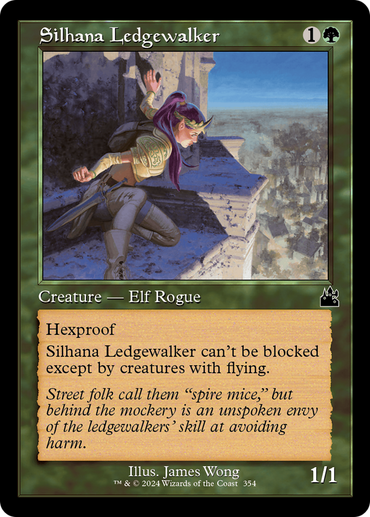 Silhana Ledgewalker (Retro Frame) [Ravnica Remastered] 