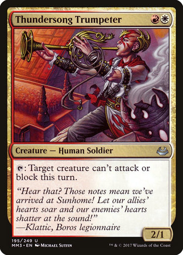 Thundersong Trumpeter [Modern Masters 2017] 