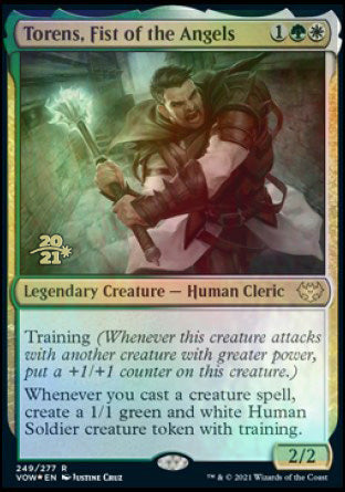 Torens, Fist of the Angels [Innistrad: Crimson Vow Prerelease Promos] 