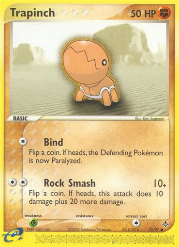 Trapinch (79/97) [EX: Dragon] 