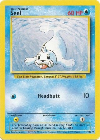 Seel (41/102) [Base Set Unlimited] 