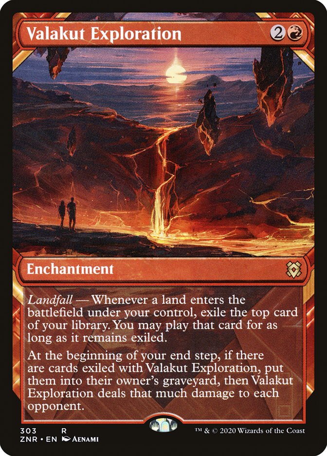Valakut Exploration (Showcase) [Zendikar Rising] 