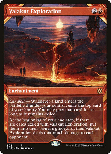 Valakut Exploration (Showcase) [Zendikar Rising] 