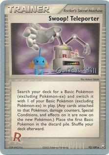 Swoop! Teleporter (92/109) (Bright Aura - Curran Hill's) [World Championships 2005] 