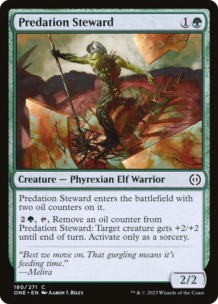 Predation Steward [Phyrexia: All Will Be One] 