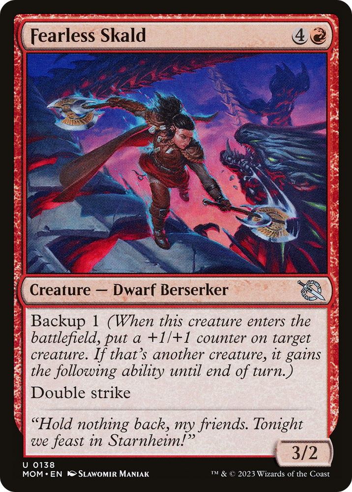 Fearless Skald [March of the Machine] 