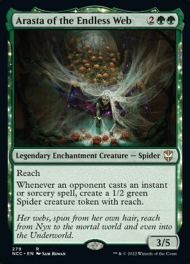 Arasta of the Endless Web [Streets of New Capenna Commander] 