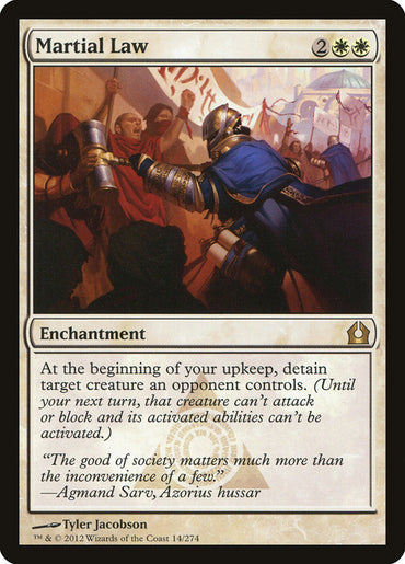 Martial Law [Return to Ravnica] 