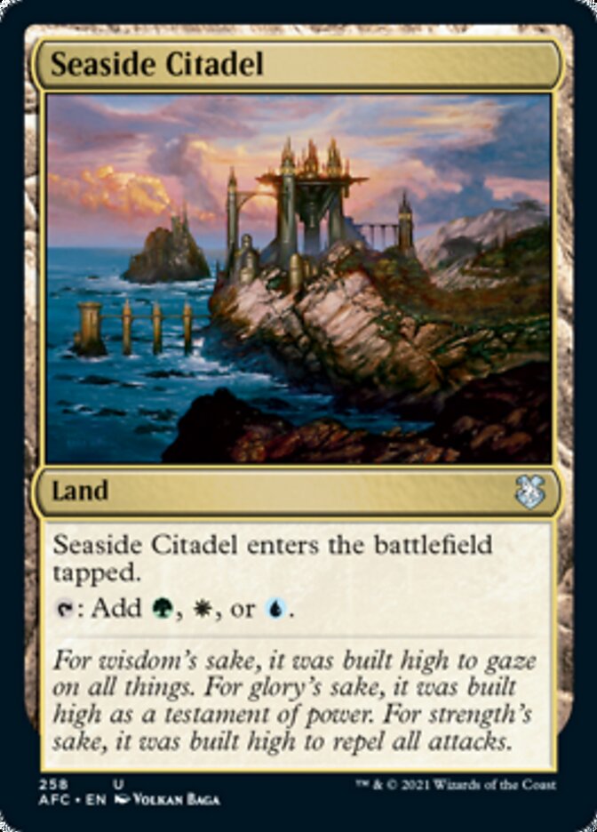Seaside Citadel [Dungeons &amp; Dragons: Adventures in the Forgotten Realms Commander] 