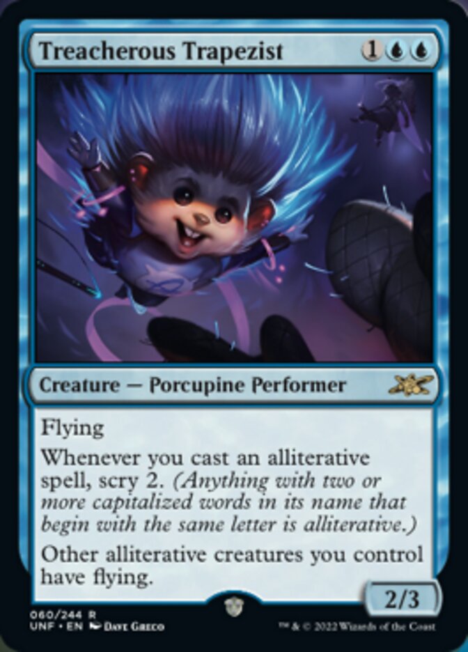 Treacherous Trapezist [Unfinity] 