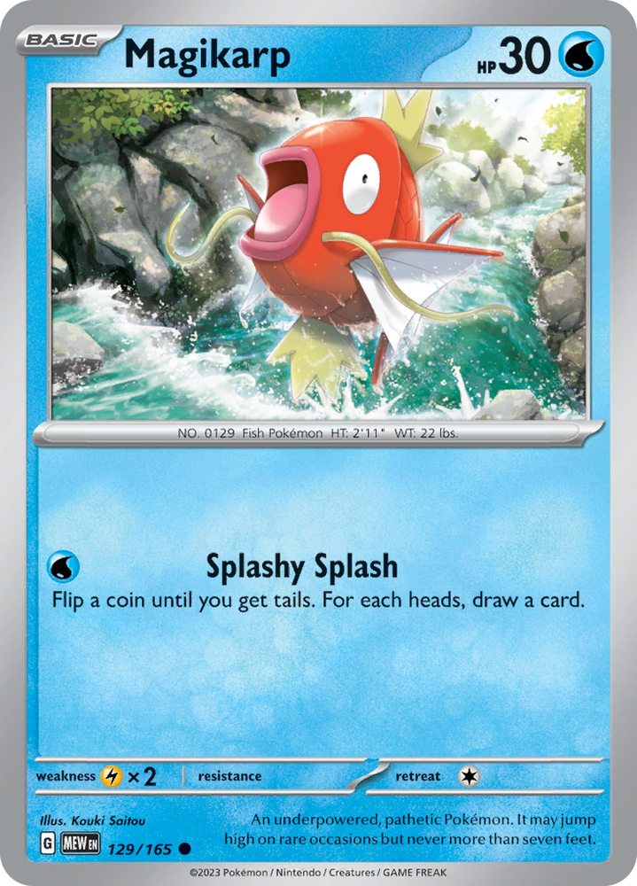 Magikarp (129/165) [Scarlet &amp; Violet: 151] 