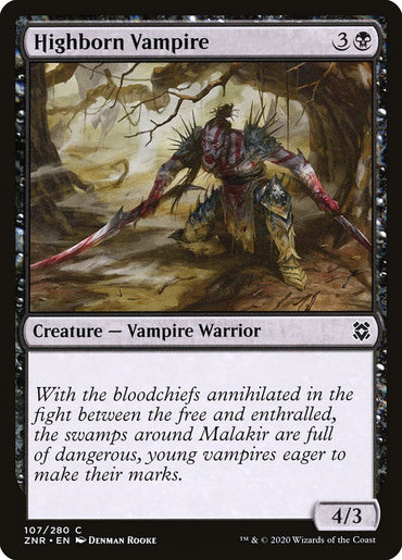 Highborn Vampire [Zendikar Rising] 