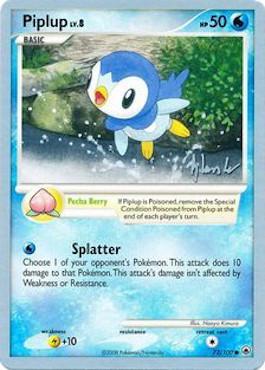 Piplup LV.8 (72/100) (Empotech - Dylan Lefavour) [World Championships 2008] 