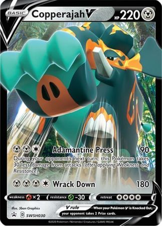 Copperajah V (SWSH030) [Sword &amp; Shield: Black Star Promos] 
