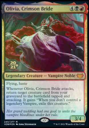 Olivia, Crimson Bride [Innistrad: Crimson Vow Prerelease Promos] 