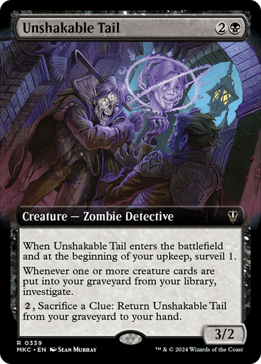 Unshakable Tail (Extended Art) [Murders at Karlov Manor Commander] 