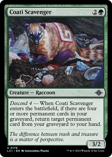 Coati Scavenger [The Lost Caverns of Ixalan] 