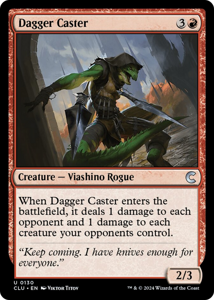 Dagger Caster [Ravnica: Clue Edition] 