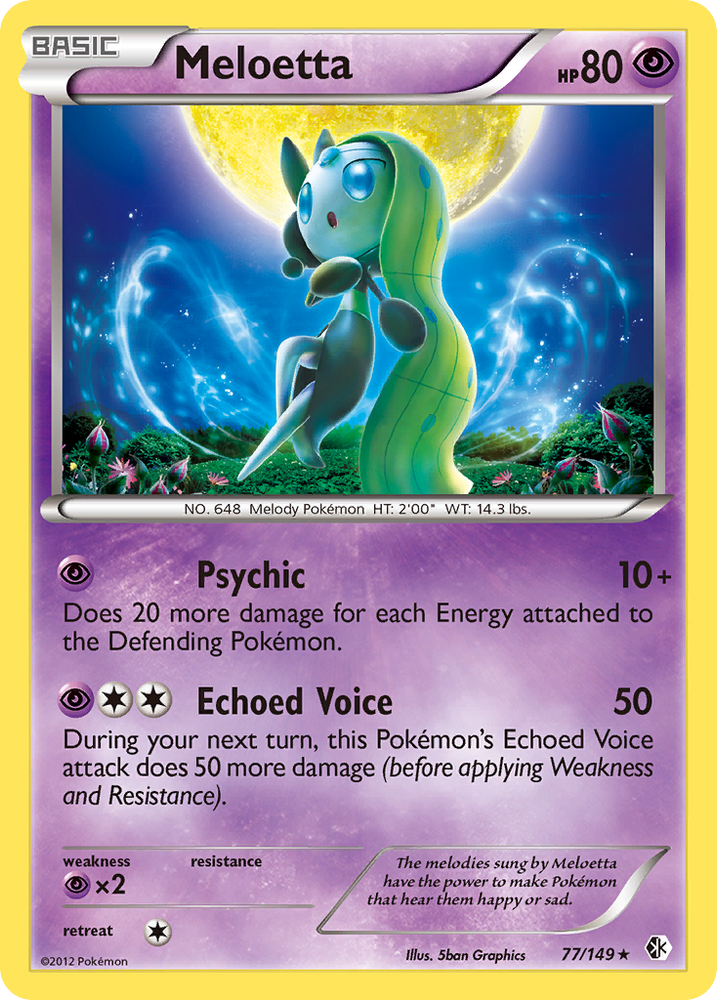 Meloetta (77/149) [Black &amp; White: Boundaries Crossed] 