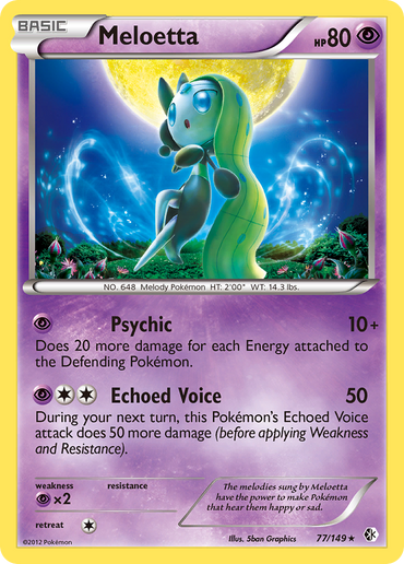 Meloetta (77/149) [Black &amp; White: Boundaries Crossed] 