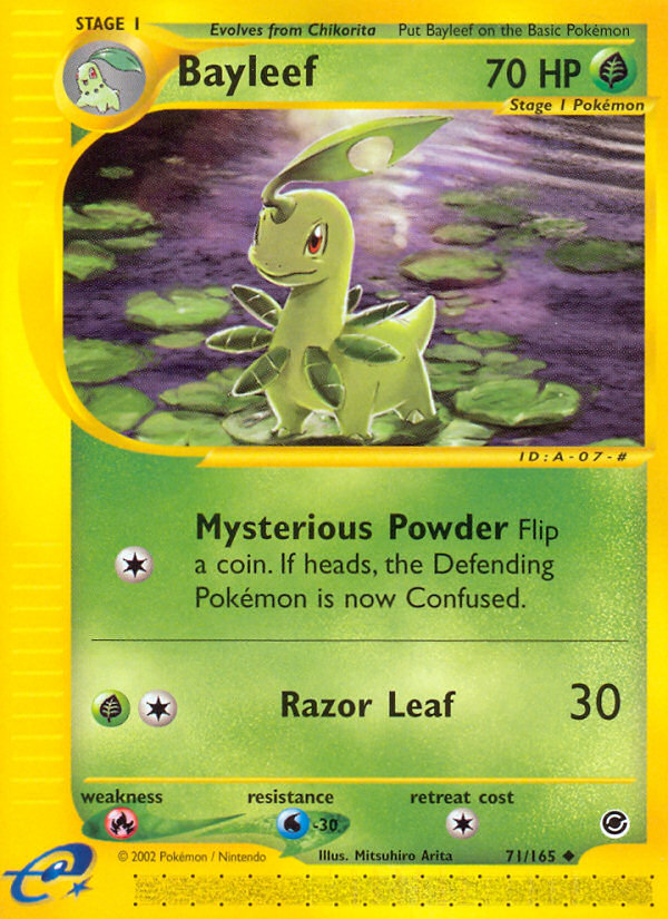 Bayleef (71/165) [Expedition: Base Set] 