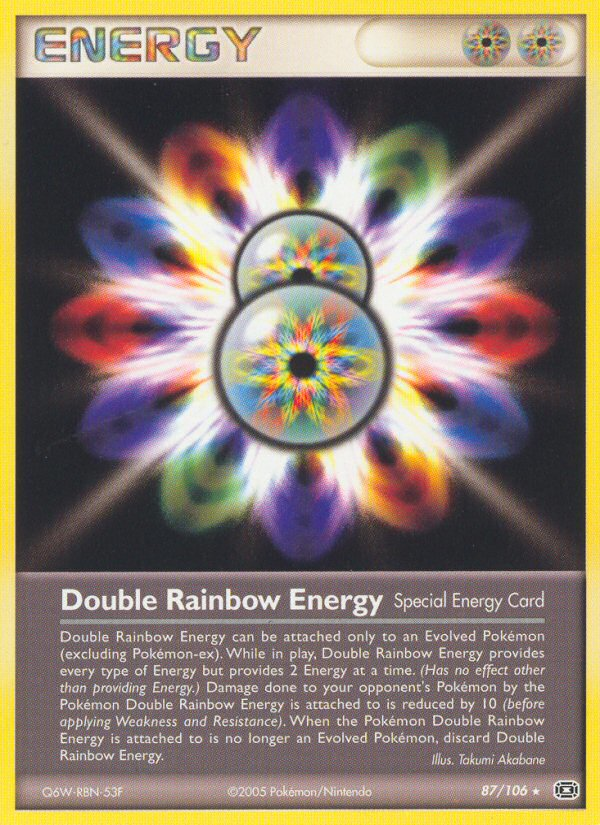 Double Rainbow Energy (87/106) [EX: Emerald] 