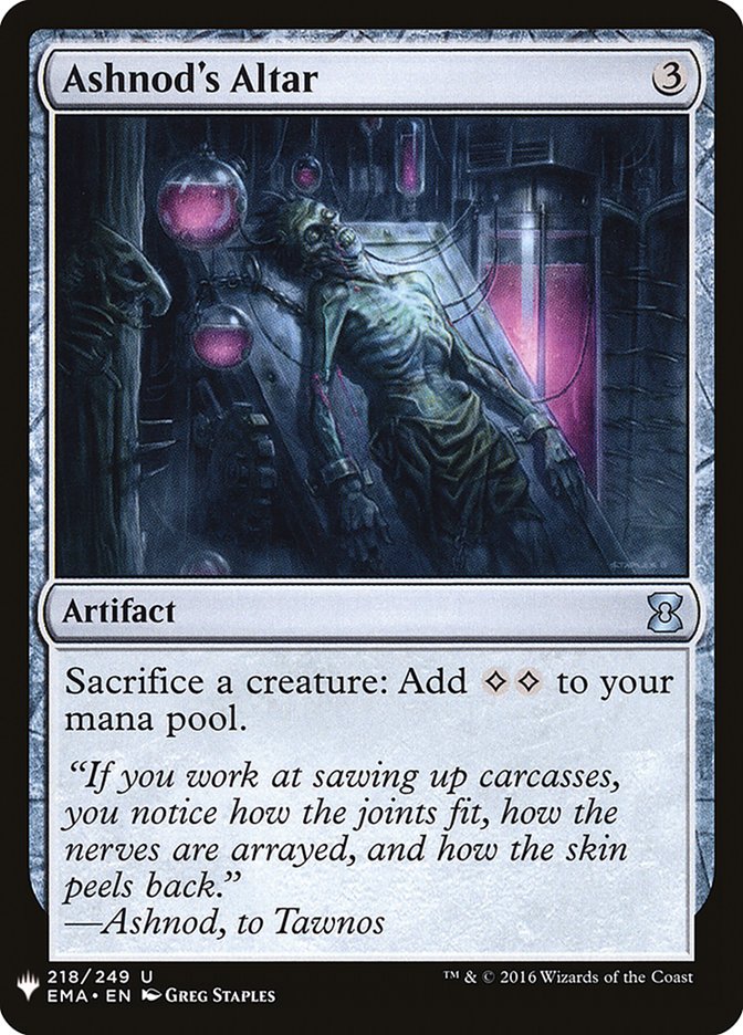 Ashnod's Altar [Mystery Booster] 