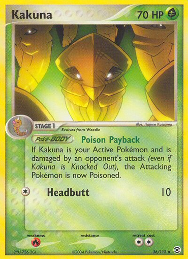 Kakuna (36/112) [EX: FireRed &amp; LeafGreen] 