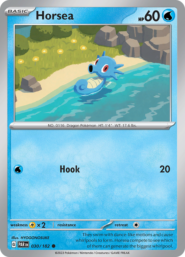 Horsea (030/182) [Scarlet &amp; Violet: Paradox Rift] 