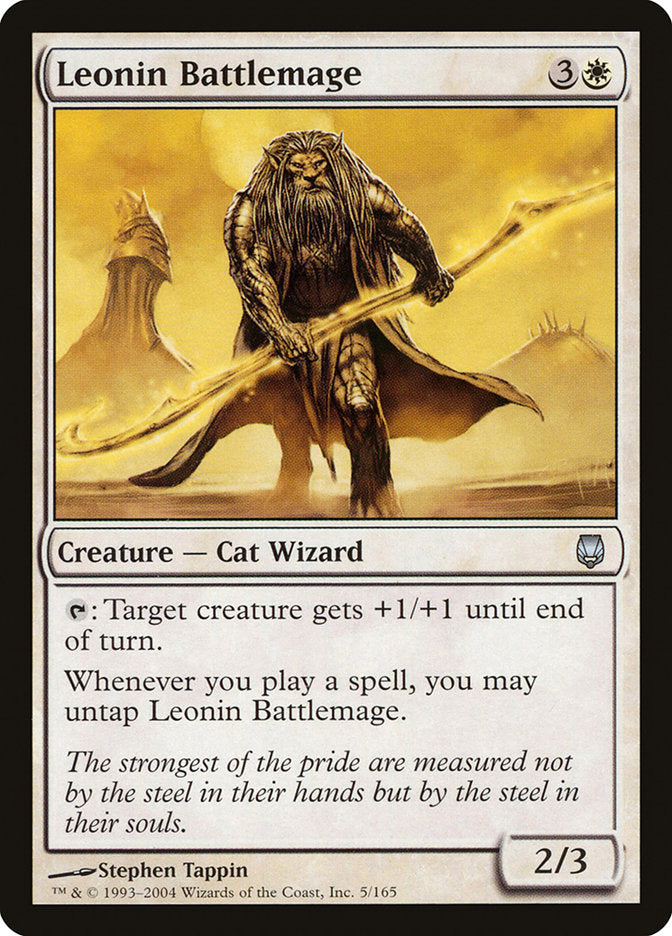 Leonin Battlemage [Darksteel] 