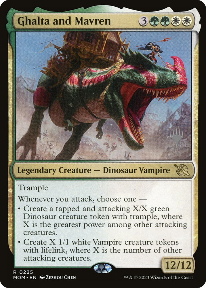 Ghalta and Mavren (Promo Pack) [March of the Machine Promos] 