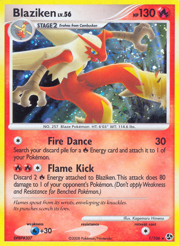 Blaziken (1/106) [Diamond &amp; Pearl: Great Encounters] 