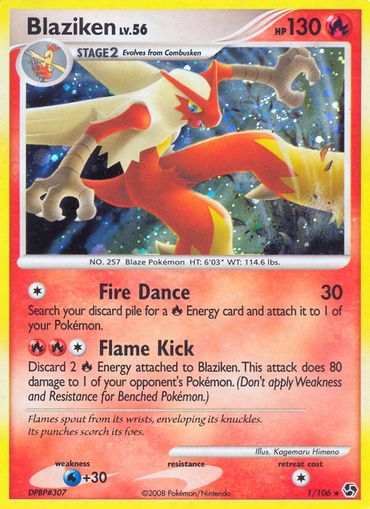 Blaziken (1/106) [Diamond &amp; Pearl: Great Encounters] 