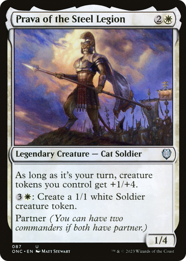Prava of the Steel Legion [Phyrexia: All Will Be One Commander] 