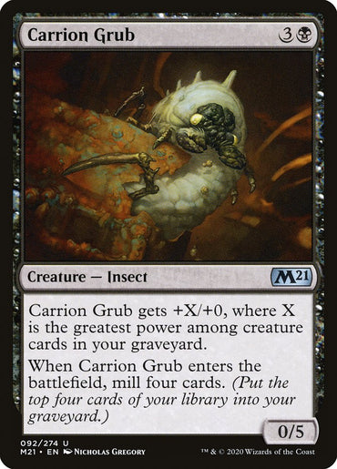 Carrion Grub [Core Set 2021] 