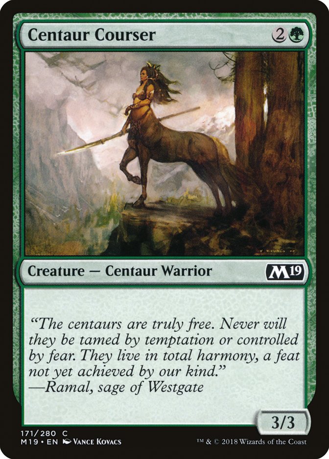 Centaur Courser [Core Set 2019] 