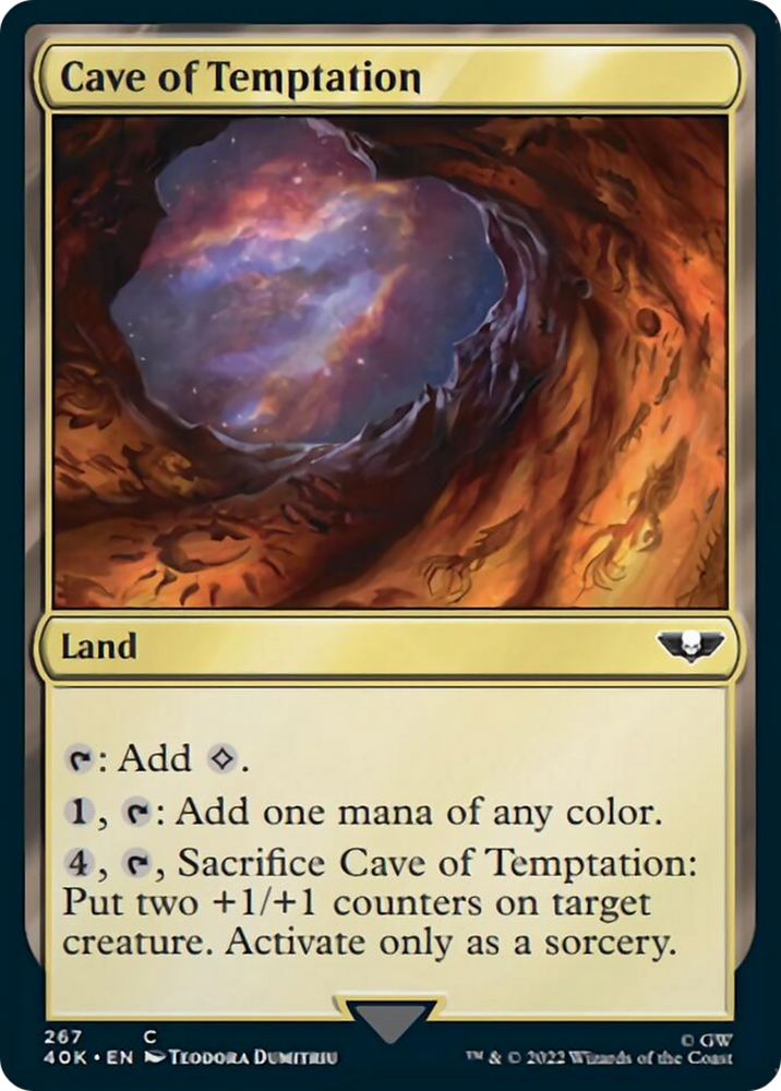 Cave of Temptation (Surge Foil) [Warhammer 40,000] 