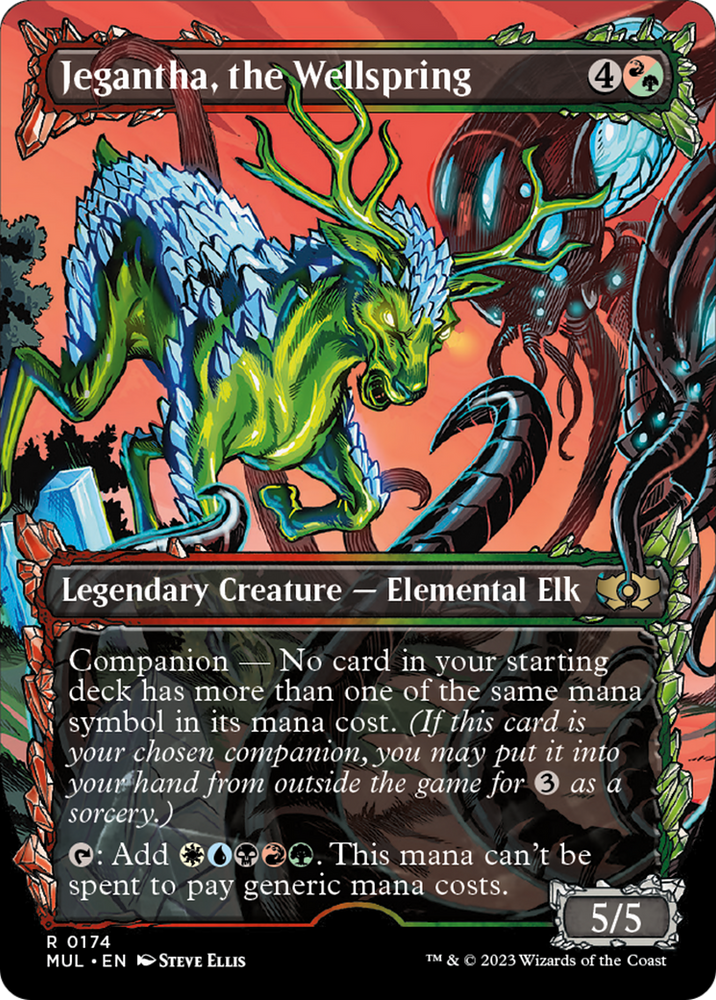 Jegantha, the Wellspring (Halo Foil) [Multiverse Legends] 