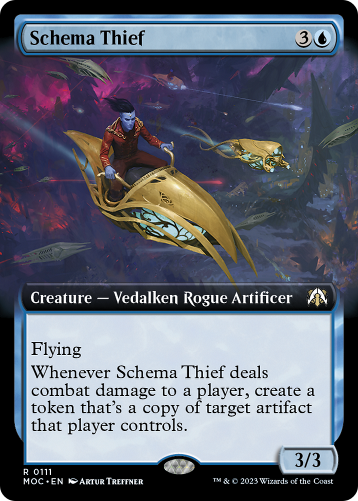 Schema Thief (Extended Art) [March of the Machine Commander] 
