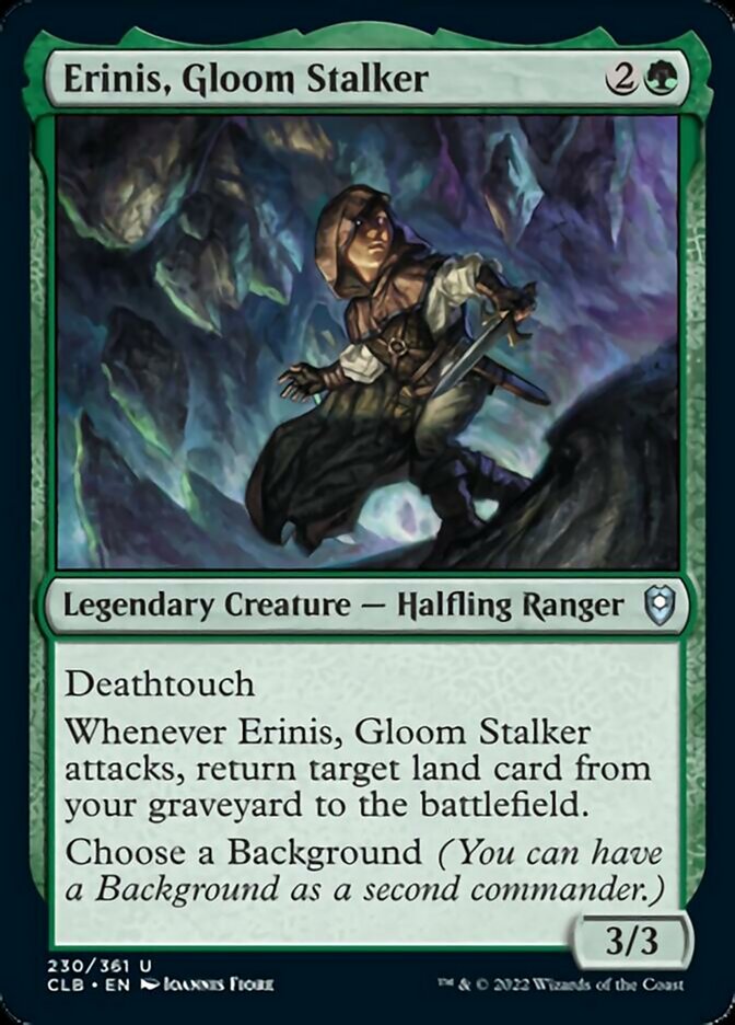 Erinis, Gloom Stalker [Commander Legends: Battle for Baldur's Gate] 