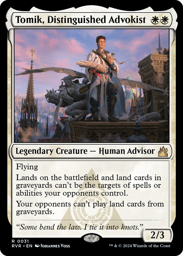 Tomik, Distinguished Advokist [Ravnica Remastered] 