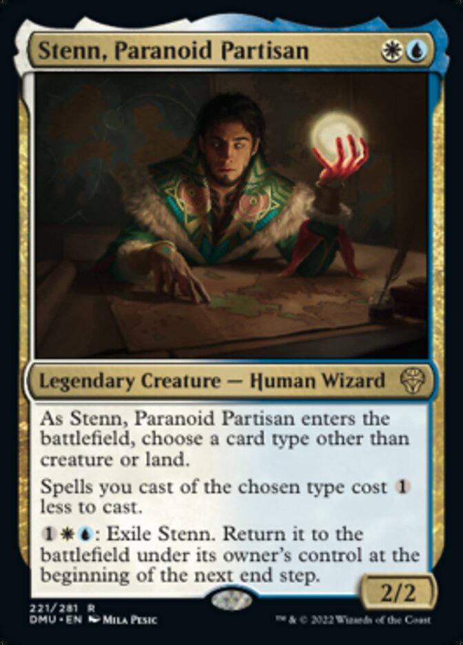 Stenn, Paranoid Partisan [Dominaria United] 