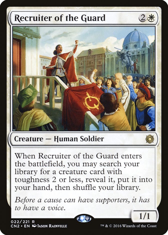 Recruiter of the Guard [Conspiracy: Take the Crown] 