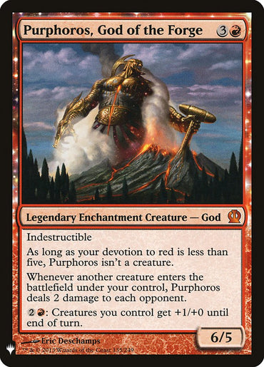 Purphoros, God of the Forge [Mystery Booster] 